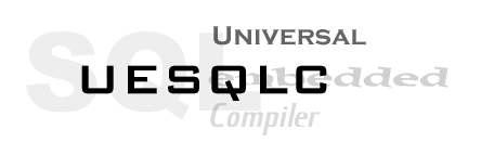 UESQLC Universal Embedded SQL Compiler